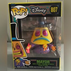 Funko Pop! Disney Mayor Figure - Yellow and Purple